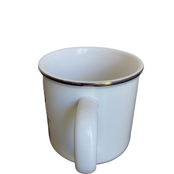 Pottery Barn Plaid Alphabet Stoneware Holiday Initial G Monogram Mug G - Picture 6 of 12